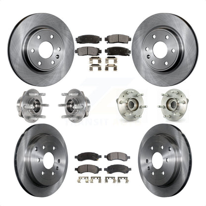 [Avant + Arrière] Kit d'ensemble roulement de roue et moyeu pour 2017 Buick Enclave AWD KBB-123973 par Transit Auto