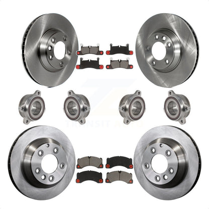[Avant + Arrière] Kit d'ensemble roulement de roue et moyeu pour Porsche Cayenne KBB-123984 par Transit Auto
