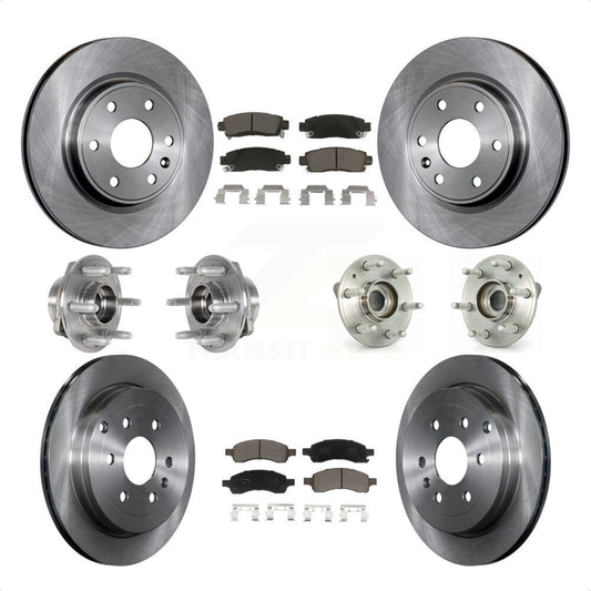 [Avant + Arrière] Kit d'ensemble roulement de roue et moyeu pour 2017 Buick Enclave AWD KBB-123991 par Transit Auto