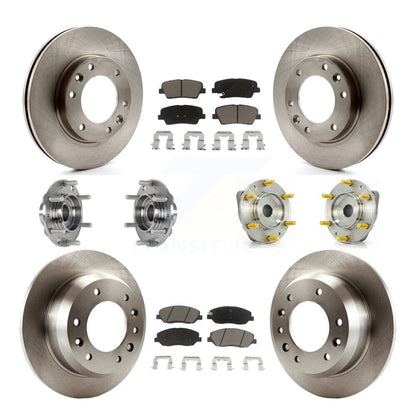 [Avant + Arrière] Kit d'ensemble roulement de roue et moyeu pour Kia Sedona Hyundai Entourage KBB-123998