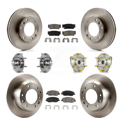 [Avant + Arrière] Kit d'ensemble roulement de roue et moyeu pour Kia Sedona Hyundai Entourage To 04/27/06 KBB-123999