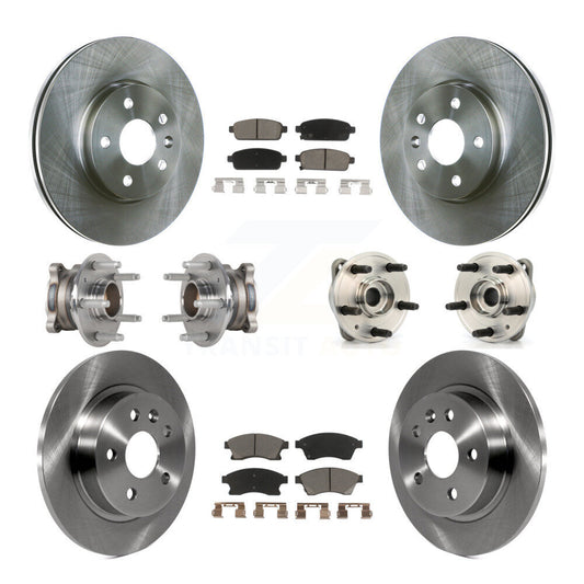 [Avant + Arrière] Kit d'ensemble roulement de roue et moyeu pour Chevrolet Cruze Limited KBB-124001