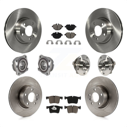 [Avant + Arrière] Kit d'ensemble roulement de roue et moyeu pour BMW X3 X4 KBB-124002 par Transit Auto