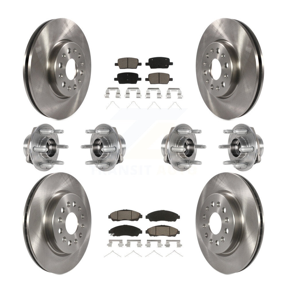 [Avant + Arrière] Kit d'ensemble roulement de roue et moyeu pour 2018-2020 Chevrolet Traverse 4WD KBB-124003
