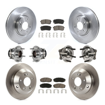 [Avant + Arrière] Kit d'ensemble roulement de roue et moyeu pour 2015-2019 Kia Sedona KBB-124004