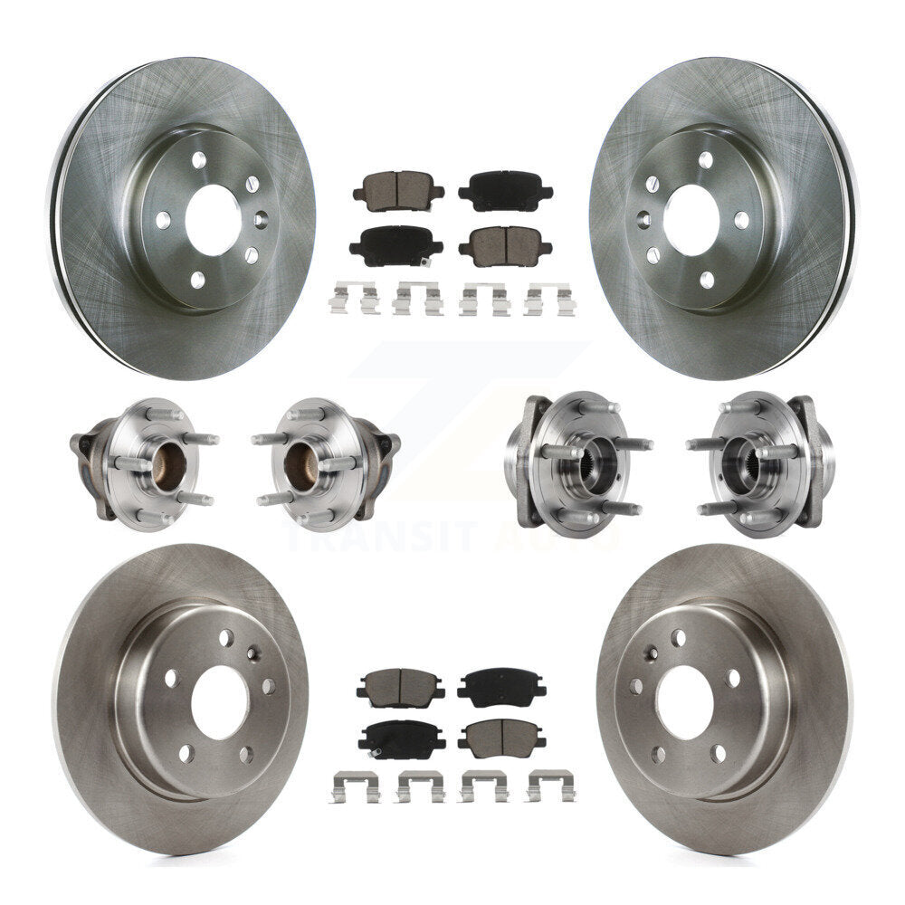 [Avant + Arrière] Kit d'ensemble roulement de roue et moyeu pour Chevrolet Volt Bolt EV KBB-124011