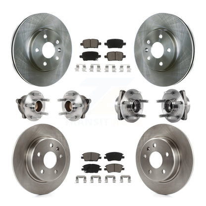 [Avant + Arrière] Kit d'ensemble roulement de roue et moyeu pour Chevrolet Volt Bolt EV KBB-124011