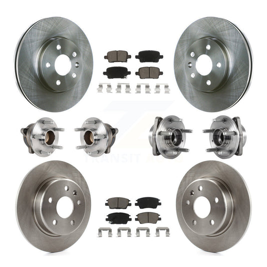 [Avant + Arrière] Kit d'ensemble roulement de roue et moyeu pour Chevrolet Volt Bolt EV KBB-124011
