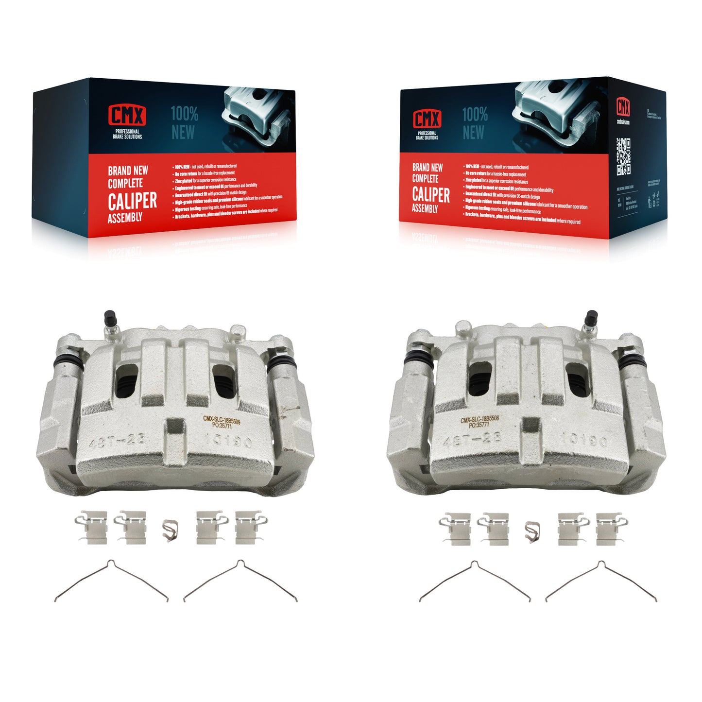 [Avant] Étrier de frein pour 2014-2023 Jeep Cherokee With Dual Piston KBC-100626