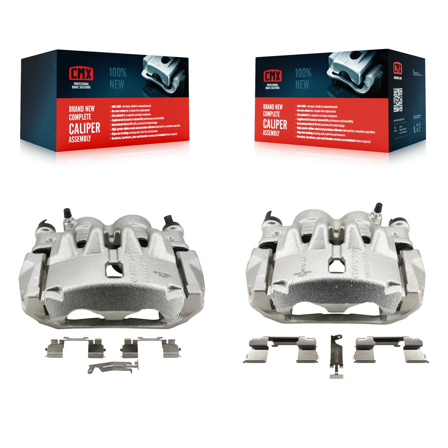 [Avant] Étrier de frein pour 2014-2021 Ram ProMaster 2500 3500 1500 With Solid Rear Rotors KBC-100647