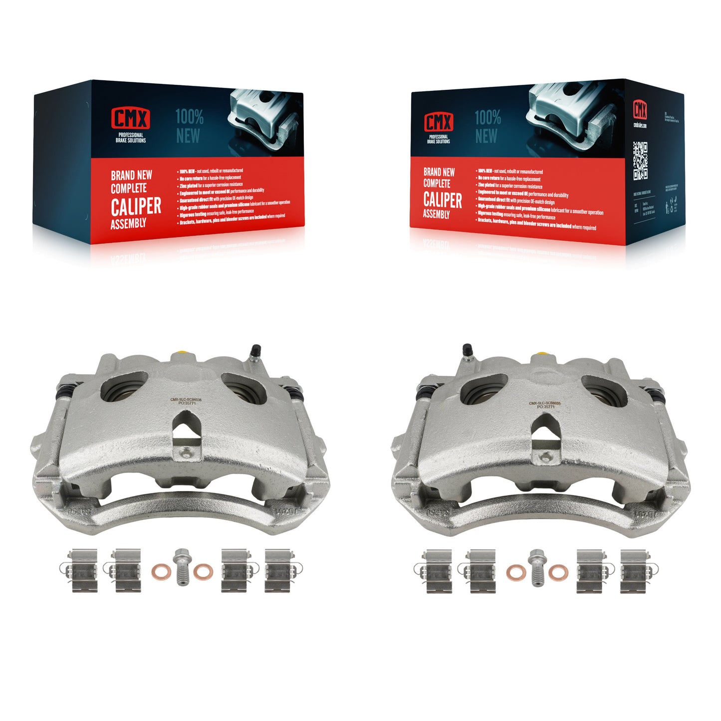 [Avant] Étrier de frein pour 2020-2025 GMC Chevrolet Sierra 2500 HD Silverado 3500 KBC-100668