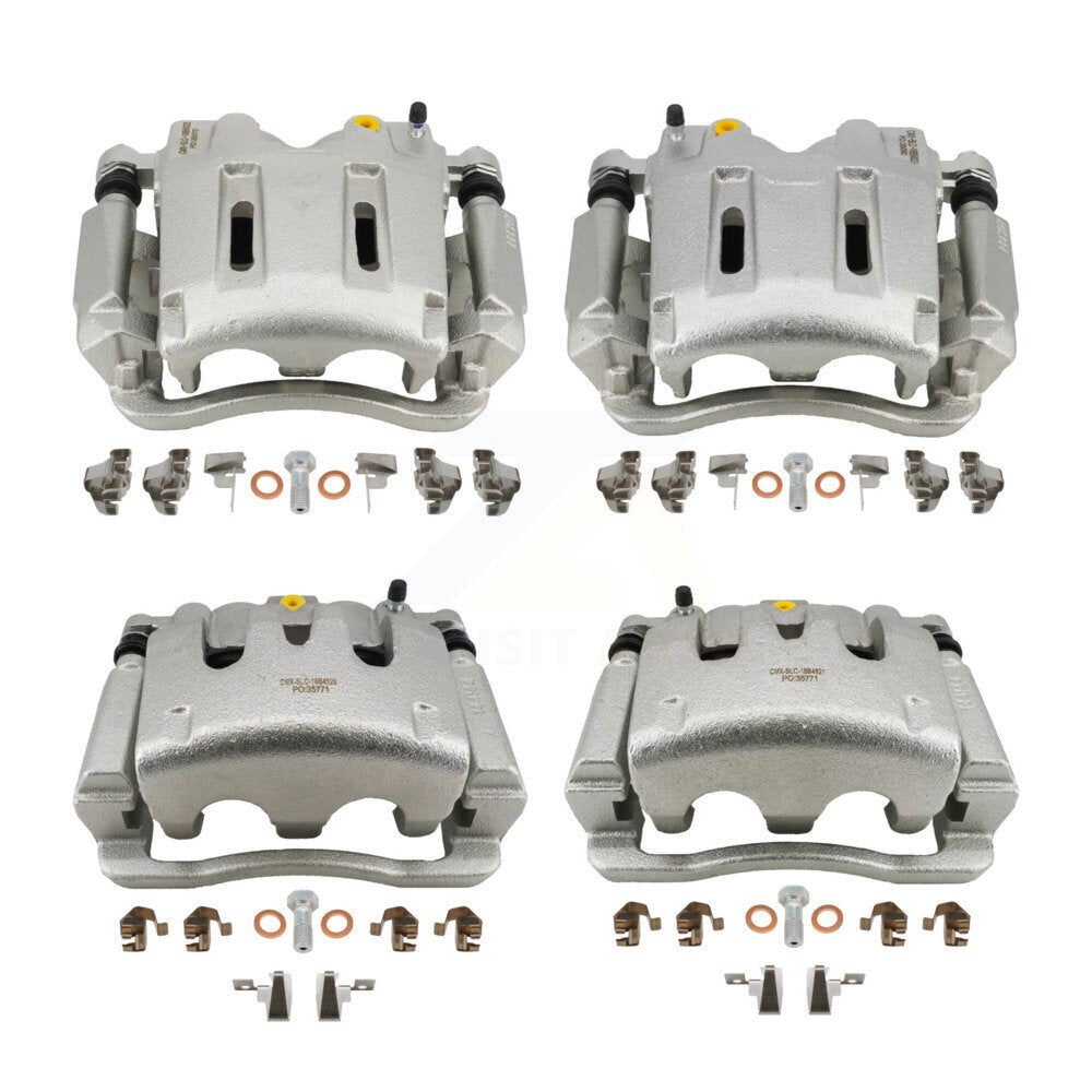 [Avant et Arrière] Étrier de frein pour Ford F-350 Super Duty F-250 With Single Wheels KBC-100824