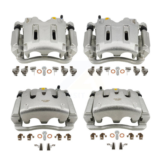 [Avant et Arrière] Étrier de frein pour Ford F-350 Super Duty F-250 With Single Wheels KBC-100824