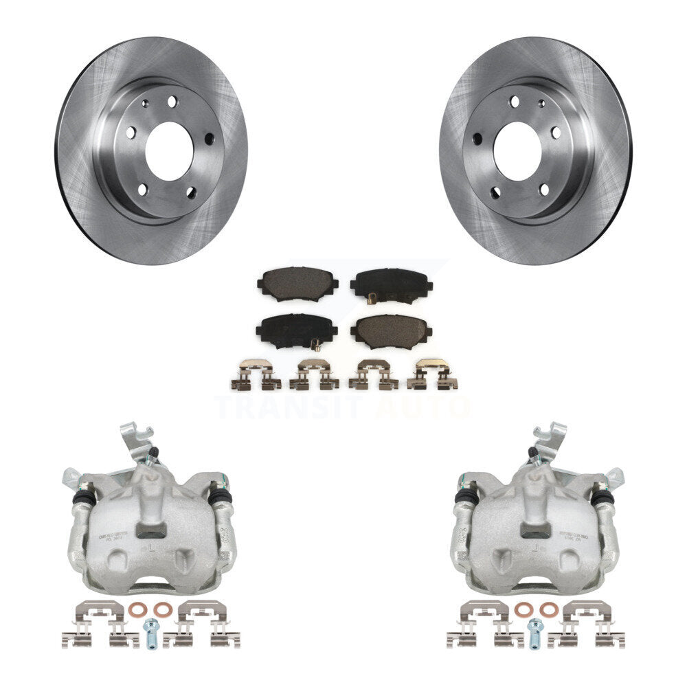 [Arrière] Disque et plaquette de frein pour 2014-2016 Mazda 3 Sport 2.5L/2.0L KC8-100006T