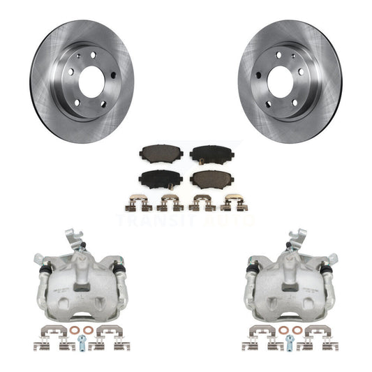 [Arrière] Disque et plaquette de frein pour 2014-2016 Mazda 3 Sport 2.5L/2.0L KC8-100006T
