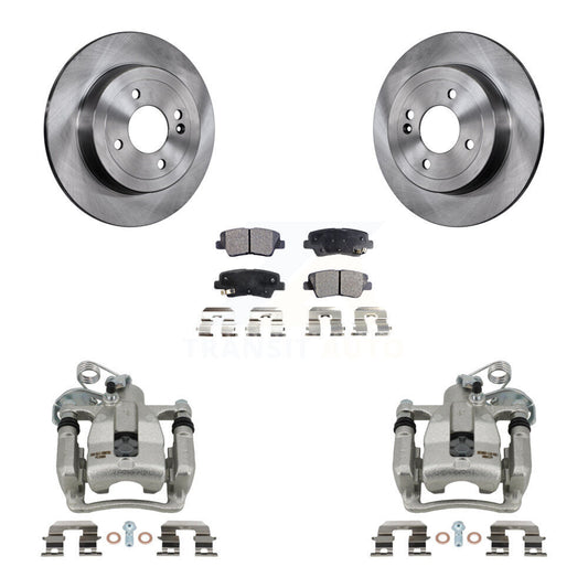 [Arrière] Disque et plaquette de frein pour 2012-2016 Hyundai Accent KC8-100018T