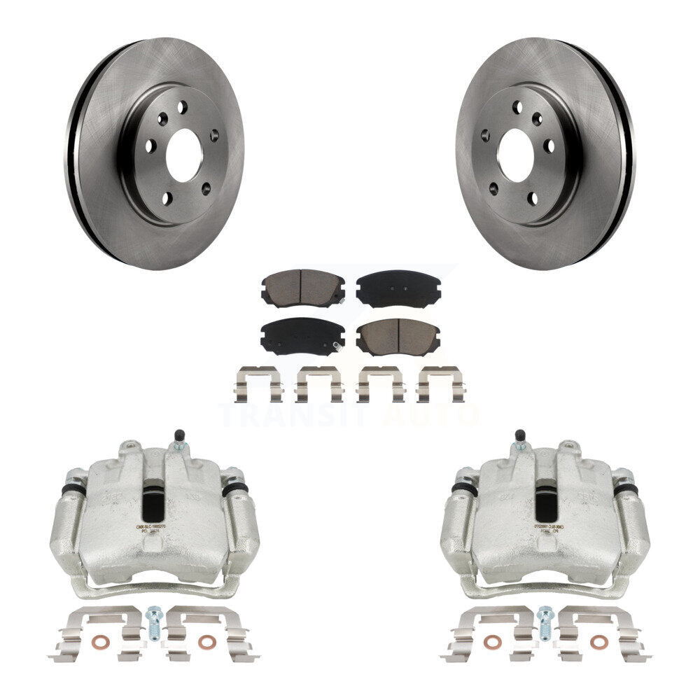 [Avant] Disque et plaquette de frein pour 11 Buick Regal 2.0L With Solid Rear Rotors KC8-100024C