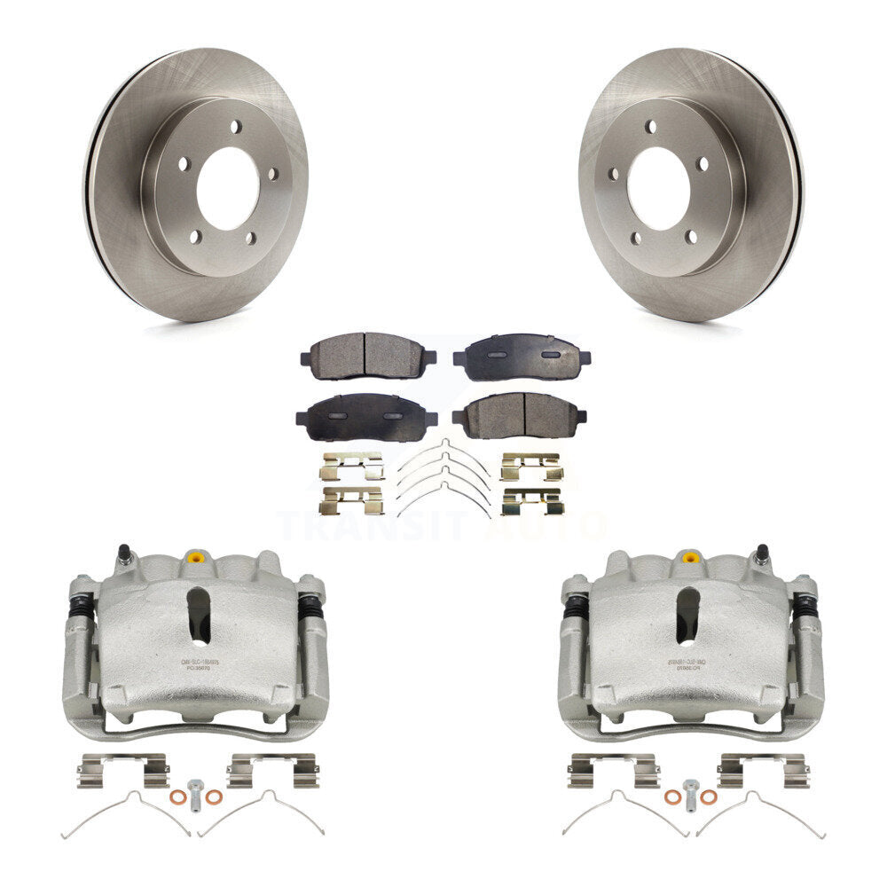 [Avant] Disque et plaquette de frein pour 04 Ford F-150 4WD With 5 Lug Wheels KC8-100027P