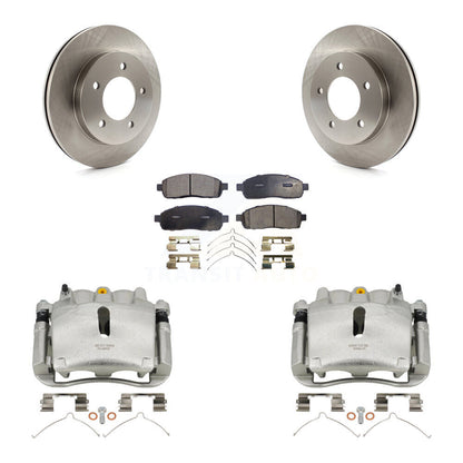 [Avant] Disque et plaquette de frein pour 04 Ford F-150 4WD With 5 Lug Wheels KC8-100027P
