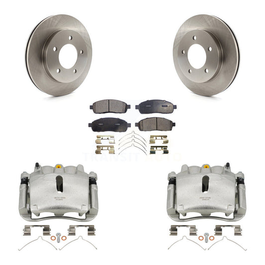 [Avant] Disque et plaquette de frein pour 04 Ford F-150 4WD With 5 Lug Wheels KC8-100027P