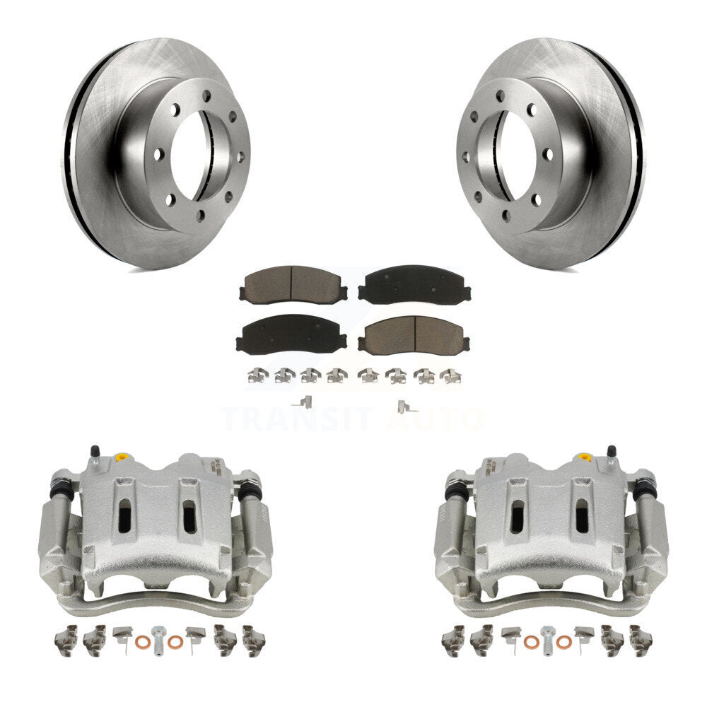 [Avant] Disque et plaquette de frein pour Ford F-350 Super Duty F-250 4WD KC8-100035C