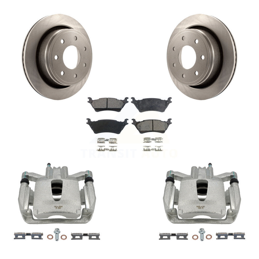 [Arrière] Disque et plaquette de frein pour 2012-2014 Ford F-150 With 7 Lug Wheels KC8-100035T
