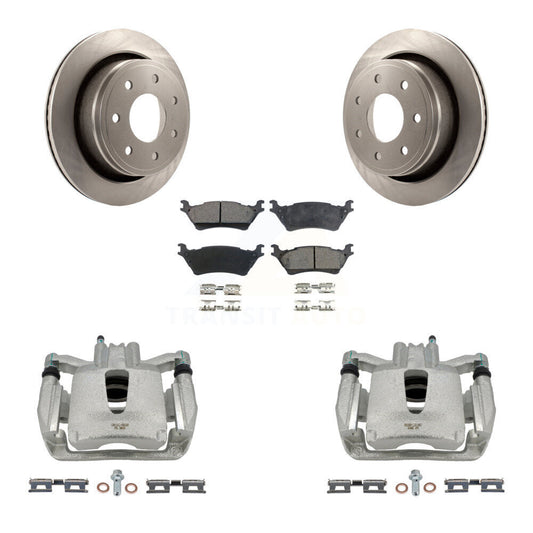 [Arrière] Disque et plaquette de frein pour 2012-2014 Ford F-150 With 7 Lug Wheels KC8-100035T