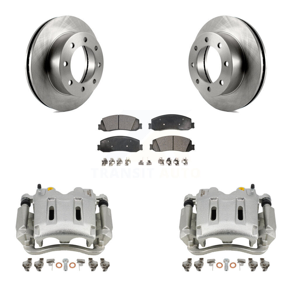 [Avant] Disque et plaquette de frein pour Ford F-350 Super Duty F-250 4WD KC8-100036P