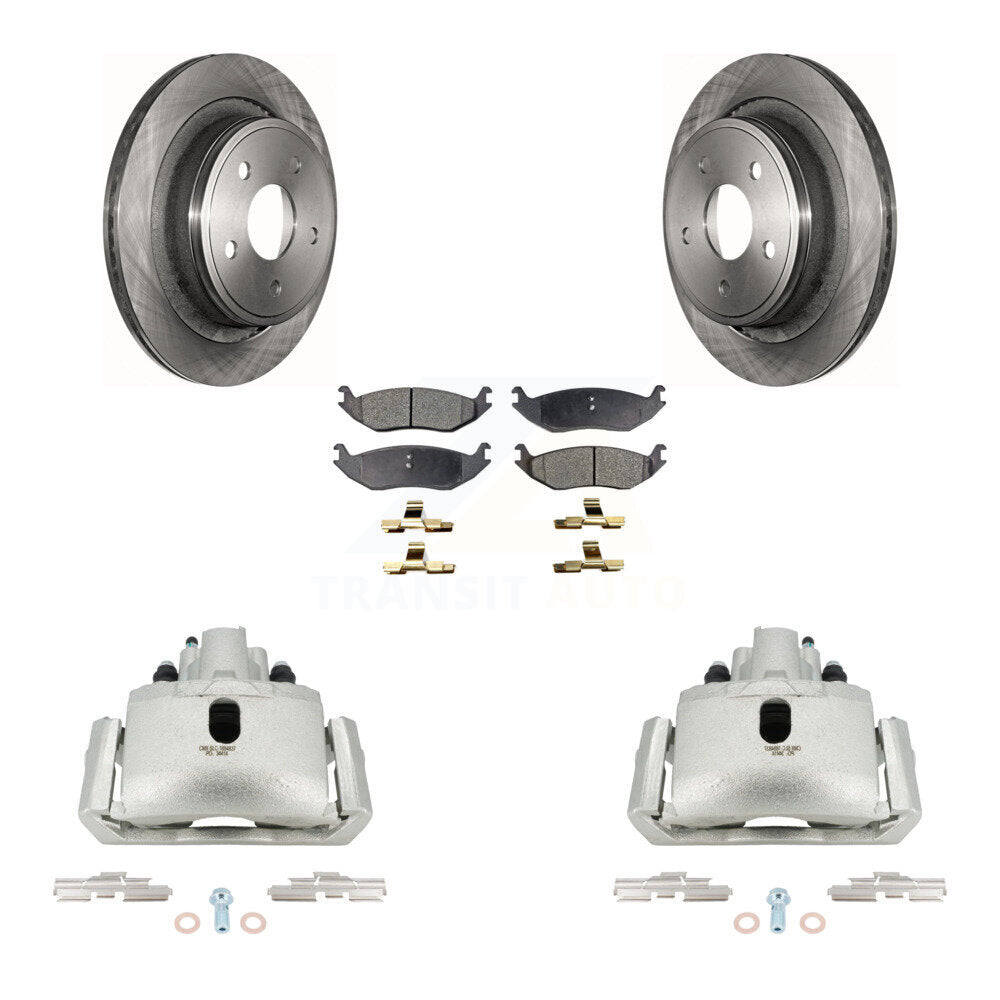 [Arrière] Disque et plaquette de frein pour Ram 1500 Classic Dodge Durango Chrysler KC8-100038T