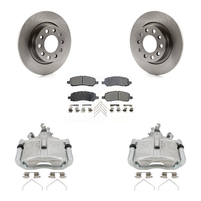 [Arrière] Disque et plaquette de frein pour 2013-2016 Dodge Dart KC8-100042T