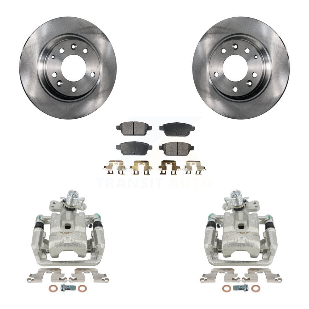 [Arrière] Disque et plaquette de frein pour Ford Fusion Mazda 6 Lincoln MKZ Zephyr KC8-100048T