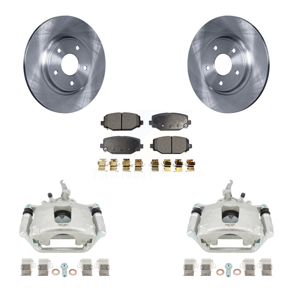 [Arrière] Disque et plaquette de frein pour 2014-2020 Dodge Journey KC8-100059T