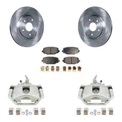 [Arrière] Disque et plaquette de frein pour 2014-2020 Dodge Journey KC8-100059T