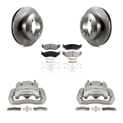[Arrière] Disque et plaquette de frein pour Ford E-550 Super Duty F-450 F-550 Econoline KC8-100074T