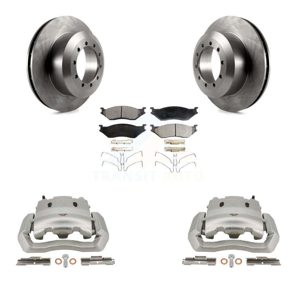 [Arrière] Disque et plaquette de frein pour Ford E-550 Super Duty F-450 F-550 Econoline KC8-100075T
