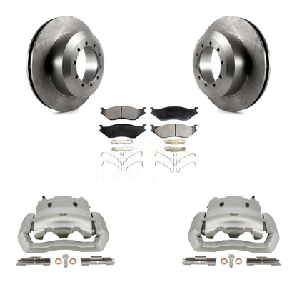 [Arrière] Disque et plaquette de frein pour Ford E-550 Super Duty F-450 F-550 Econoline KC8-100075T
