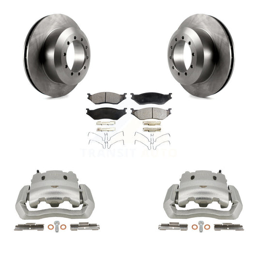 [Arrière] Disque et plaquette de frein pour Ford E-550 Super Duty F-450 F-550 Econoline KC8-100075T