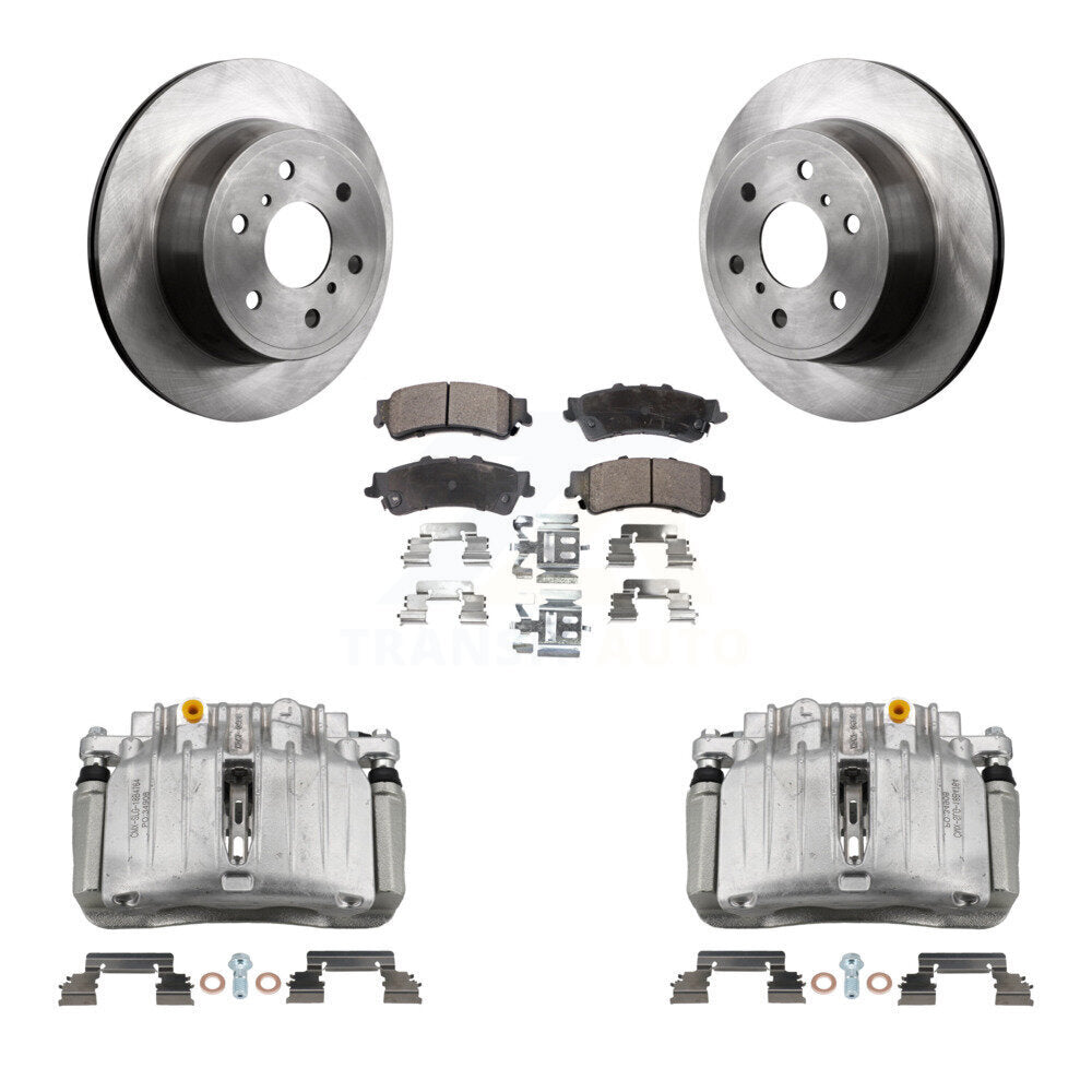 [Arrière] Disque et plaquette de frein pour 07 GMC Sierra 1500 Classic With 7200 Lb GVW KC8-100077T