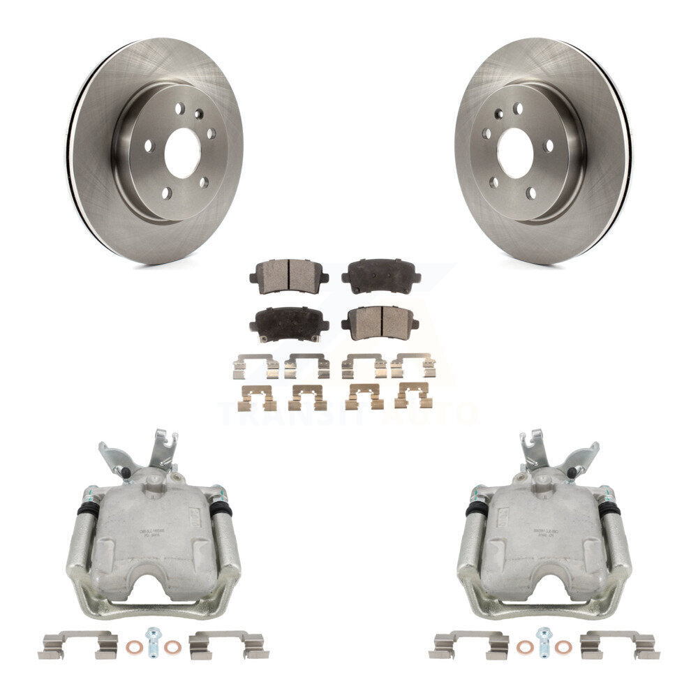 [Arrière] Disque et plaquette de frein pour Chevrolet Malibu With 17" Factory Wheels KC8-100078T