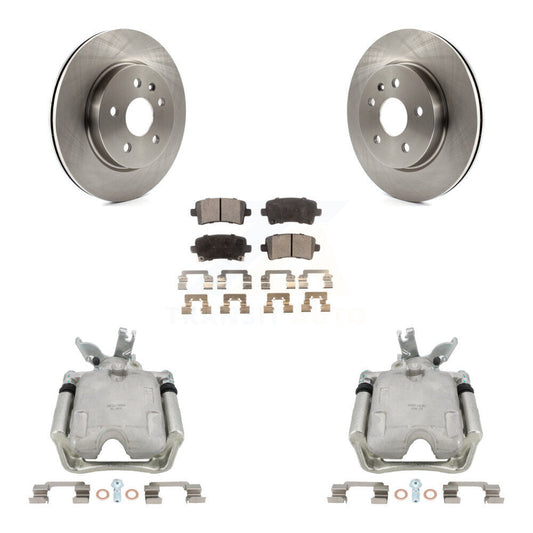 [Arrière] Disque et plaquette de frein pour Chevrolet Malibu With 17" Factory Wheels KC8-100078T