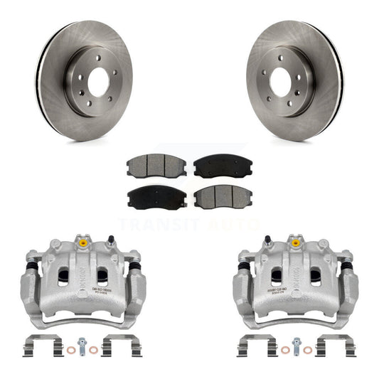 [Avant] Disque et plaquette de frein pour Chevrolet Equinox Pontiac Torrent KC8-100086S