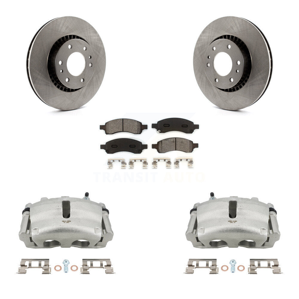 [Avant] Disque et plaquette de frein pour Chevrolet Trailblazer GMC Envoy XL KC8-100091S