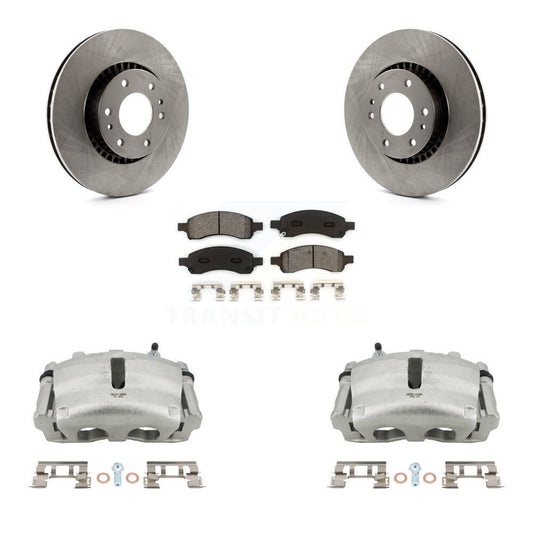 [Avant] Disque et plaquette de frein pour Chevrolet Trailblazer GMC Envoy XL KC8-100091S