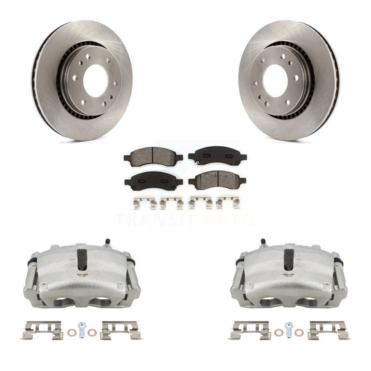 [Avant] Disque et plaquette de frein pour Chevrolet Trailblazer GMC Envoy KC8-100092S