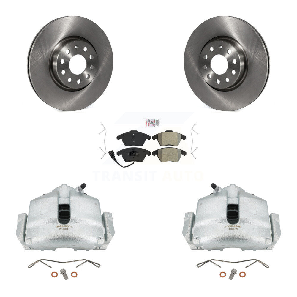 [Avant] Disque et plaquette de frein pour Volkswagen Jetta Beetle GTI Audi Eos KC8-100111N