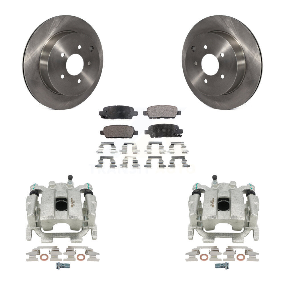 [Arrière] Disque et plaquette de frein pour Nissan Murano Pathfinder INFINITI QX60 Q50 KC8-100117T