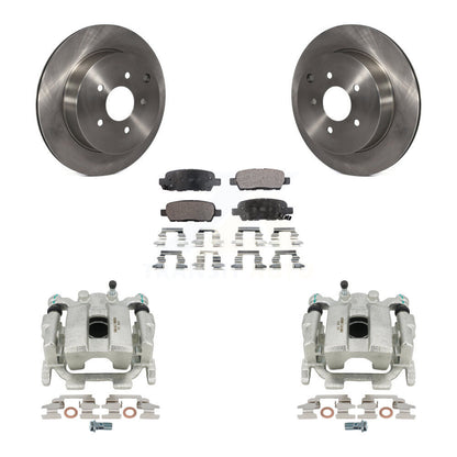 [Arrière] Disque et plaquette de frein pour Nissan Murano Pathfinder INFINITI QX60 Q50 KC8-100117T