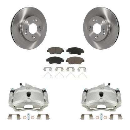 [Avant] Disque et plaquette de frein pour Honda Civic Si with 1.7L With 5 Lug Wheels KC8-100119C