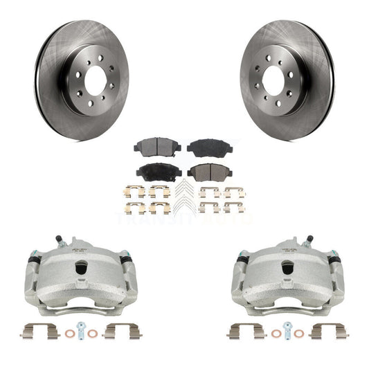 [Avant] Disque et plaquette de frein pour 04-05 Honda Civic With 4 Lug Wheels KC8-100119P