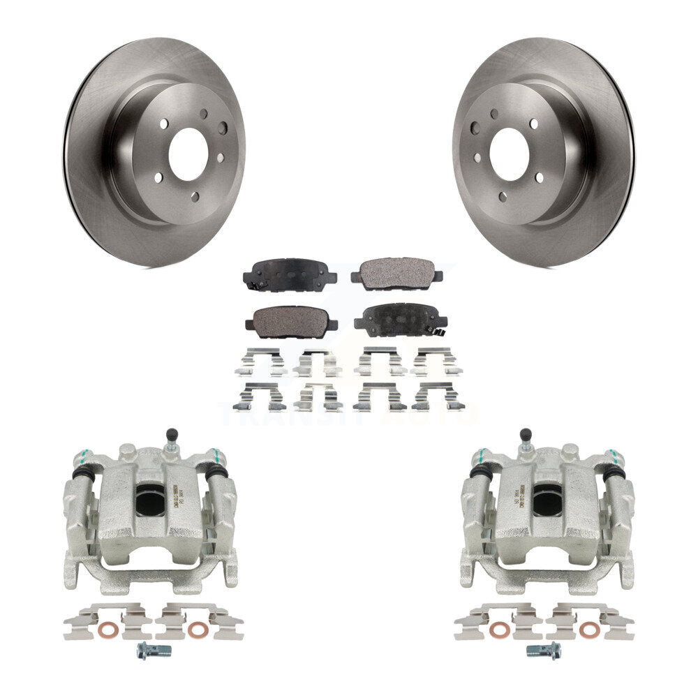 [Arrière] Disque et plaquette de frein pour INFINITI G37 QX50 Nissan 370Z EX37 G25 M35 KC8-100119T
